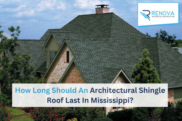How Long Should An Architectural Shingle Roof Last In Mississippi?