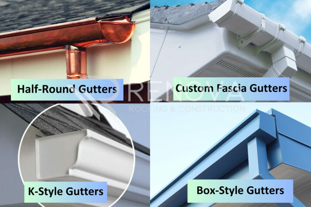 Styles of Gutters