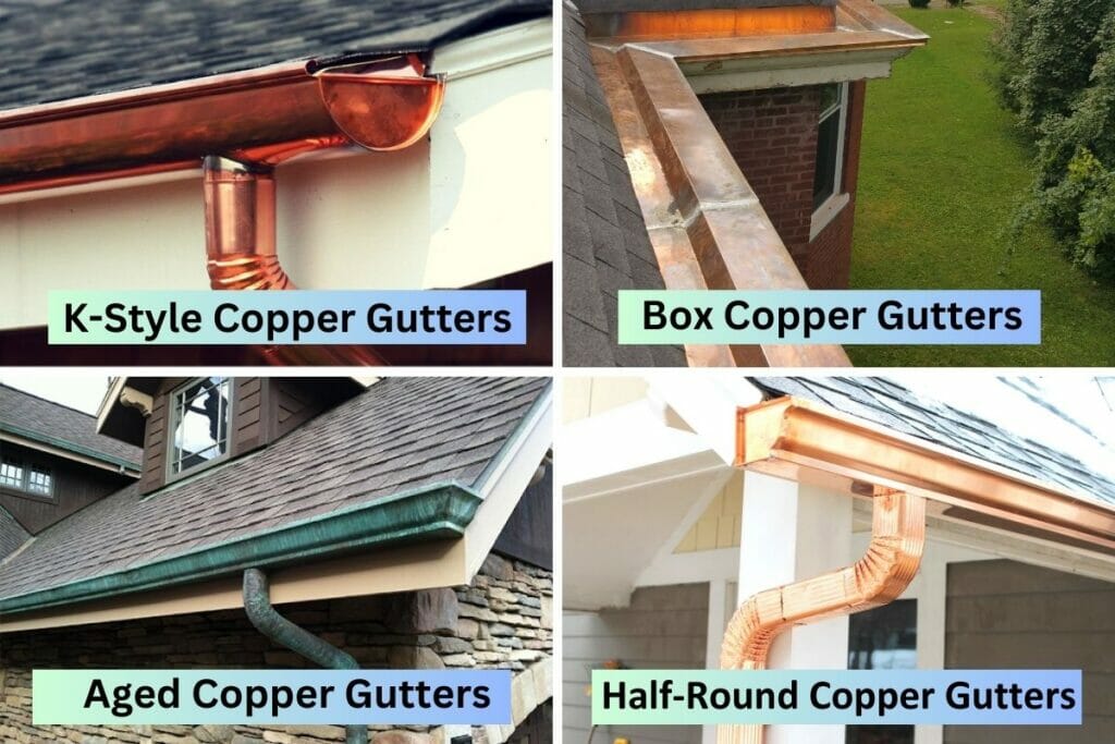 Copper Gutter Choices