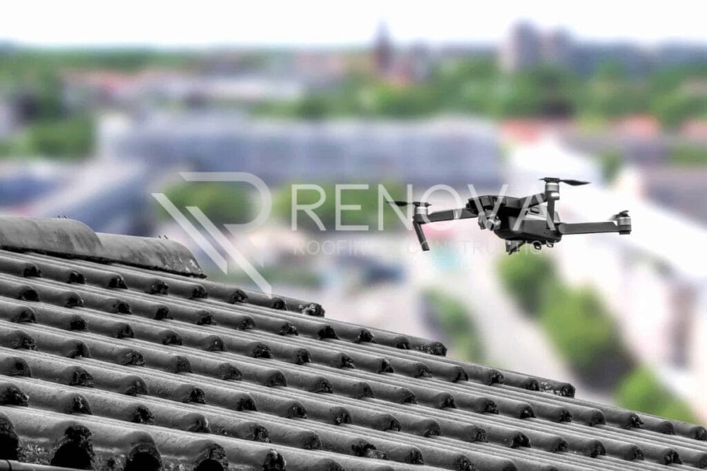 What Is Haag Certified & The Benefits of Hiring a Haag Certified Roof Inspector 2 Drone roof inspection