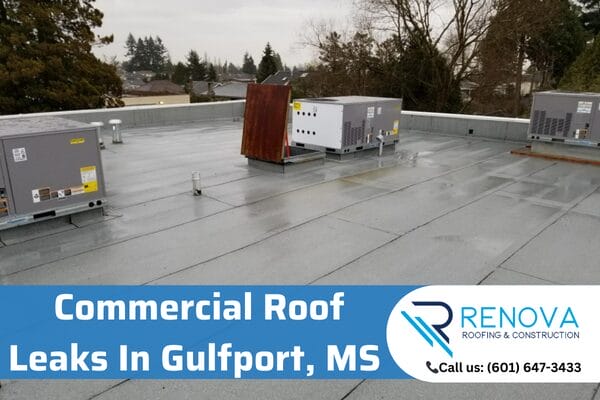 A Guide To Commercial Roof Leaks In Gulfport, MS 