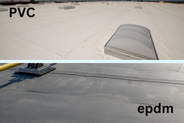 PVC and EPDM