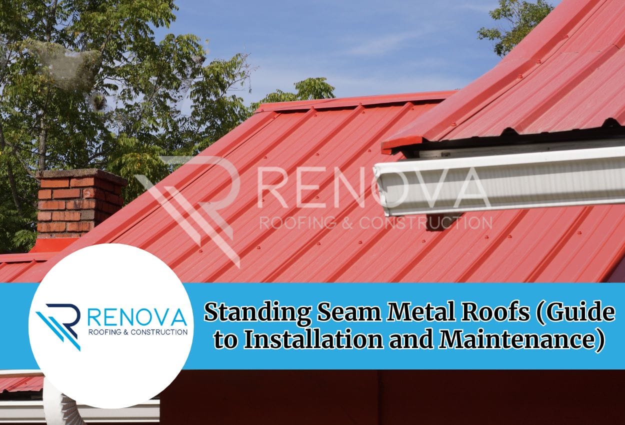 Picture of Standing Seam Metal Roofs (Guide To Installation And More)